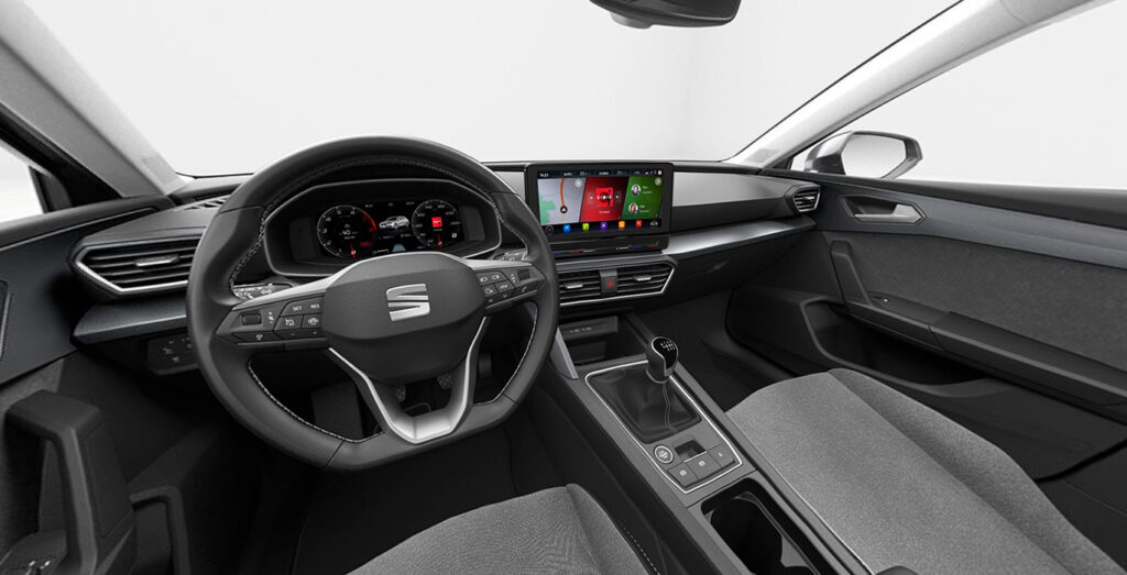 SEAT-LEON-1.0-TSI-Style-Sportstourer-25o-Aniversario-interior-delantera