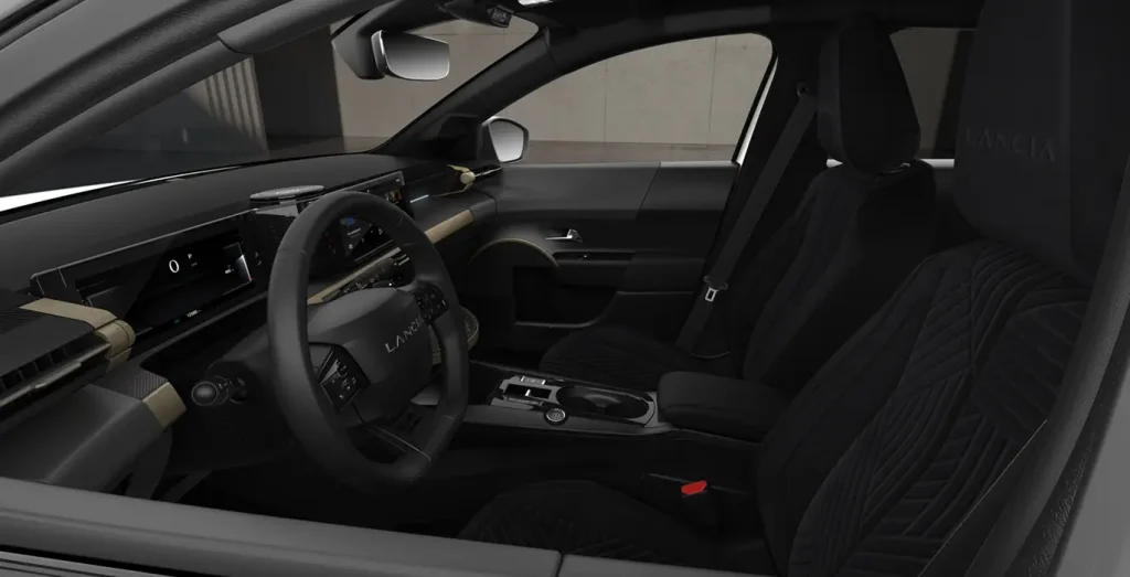 Lancia-Ypsilon-LX-MHEV-Hybrid-73kW-interior-delantera