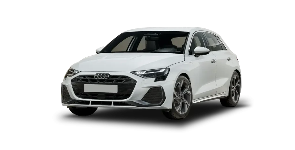 Renting AUDI A3 Sportback S Line TFSIe 150kW S Tronic